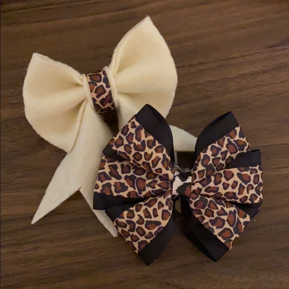 Set of two Handmade bows